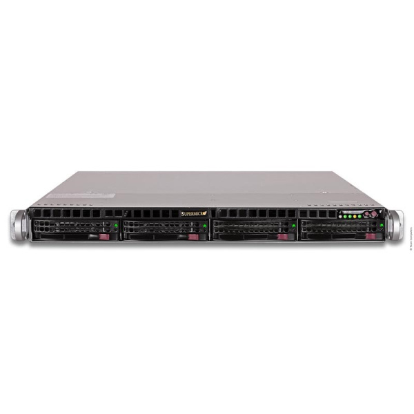 Zdjęcie Serwer Supermicro 6019U 2x Xeon Gold 6146 64Gb DDR4 2133P 4x noHDD 3.5" SATA/NVME , RAID C612 , 2*PSU 750W